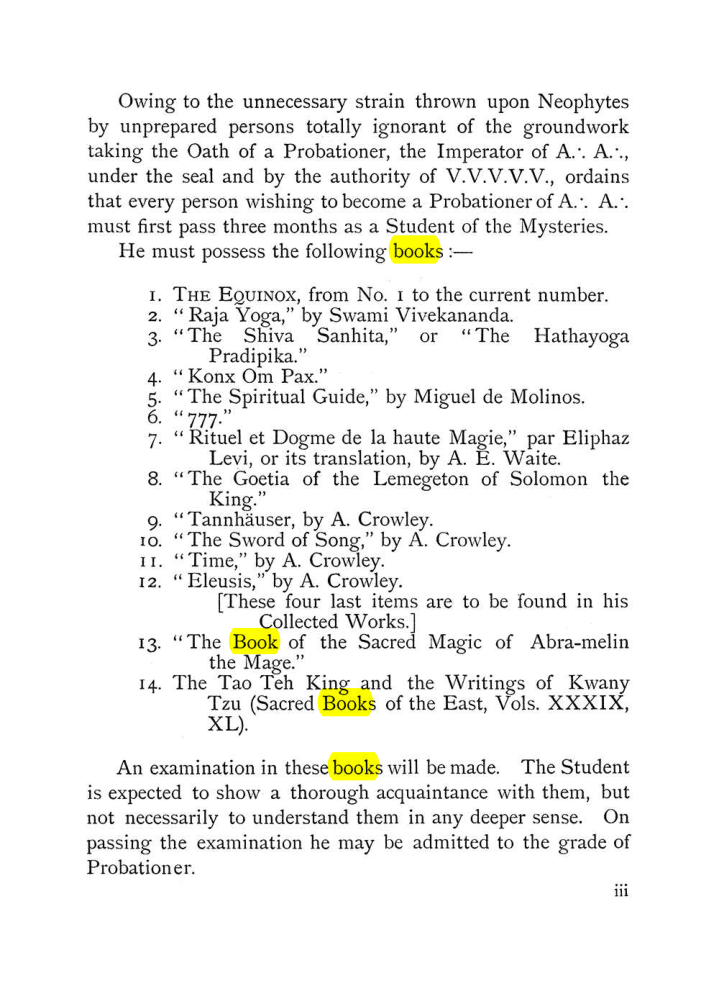 Original scan of The Equinox (Volume I, Number VIII), PDF page 9
