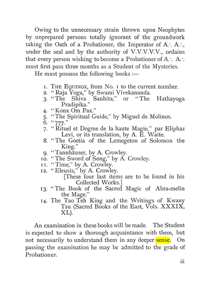 Original scan of The Equinox (Volume I, Number VIII), PDF page 9