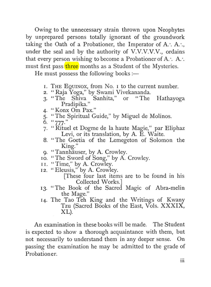 Original scan of The Equinox (Volume I, Number VIII), PDF page 9