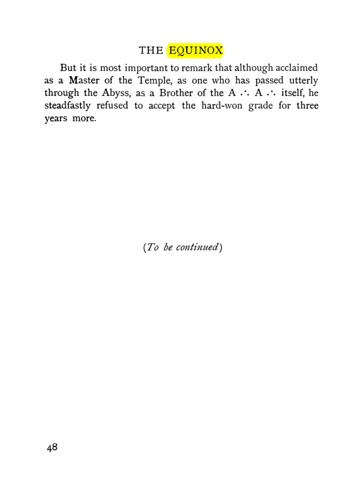 Original scan of The Equinox (Volume I, Number VIII), PDF page 90