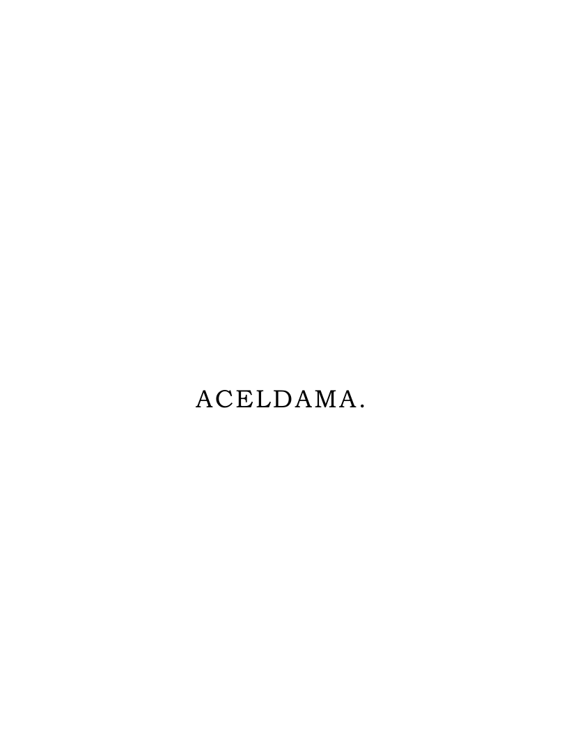 Original scan of Aceldama, PDF page 9