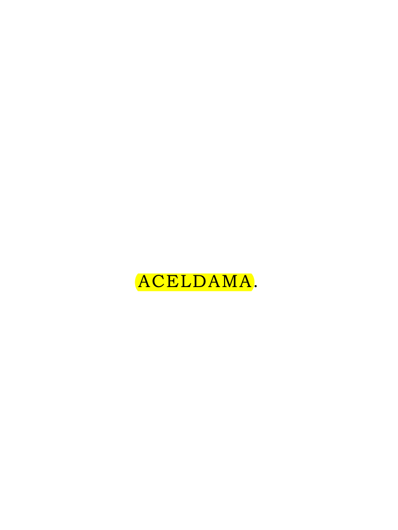Original scan of Aceldama, PDF page 9