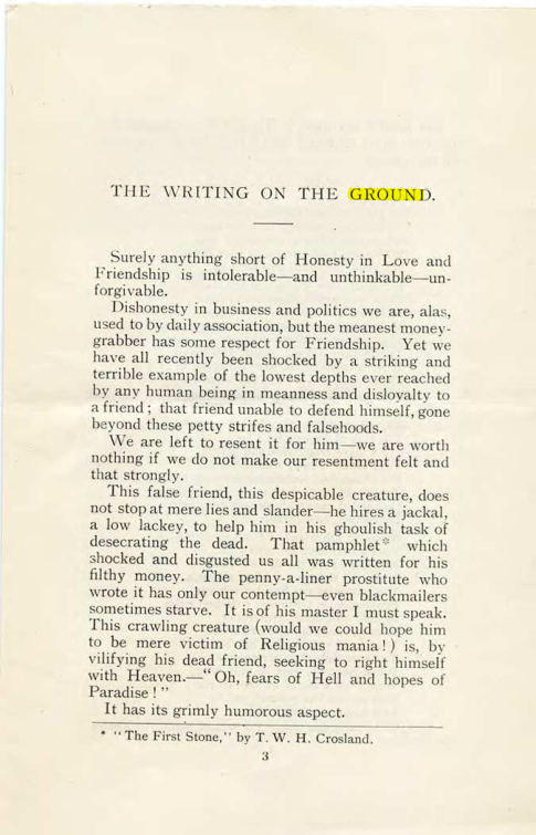 Original scan of The Writing On the Ground, PDF page 3
