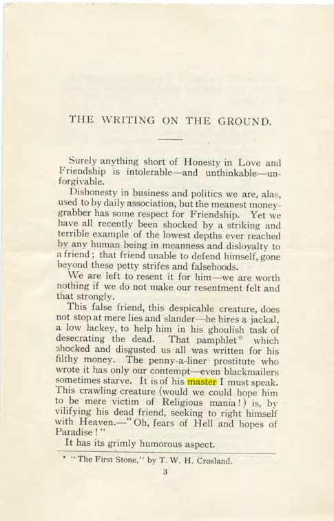 Original scan of The Writing On the Ground, PDF page 3