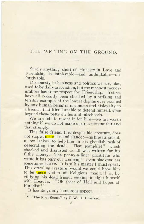 Original scan of The Writing On the Ground, PDF page 3