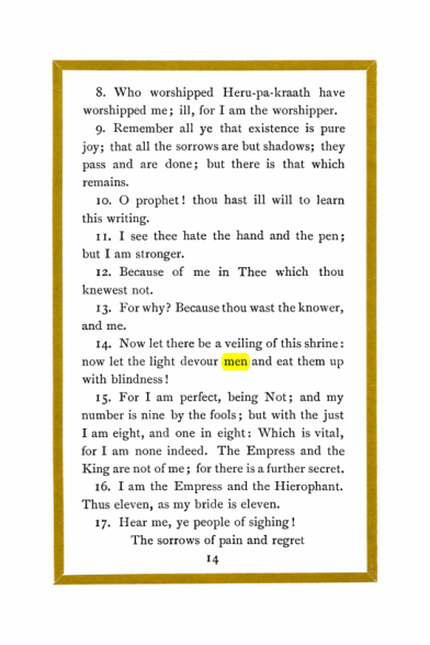 Original scan of The Holy Books, PDF page 15