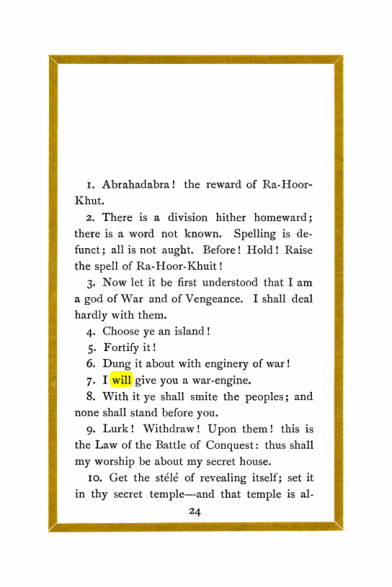 Original scan of The Holy Books, PDF page 25