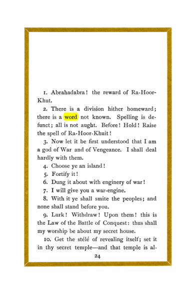 Original scan of The Holy Books, PDF page 25