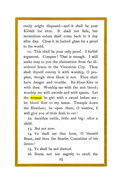 Original scan of The Holy Books, PDF page 26