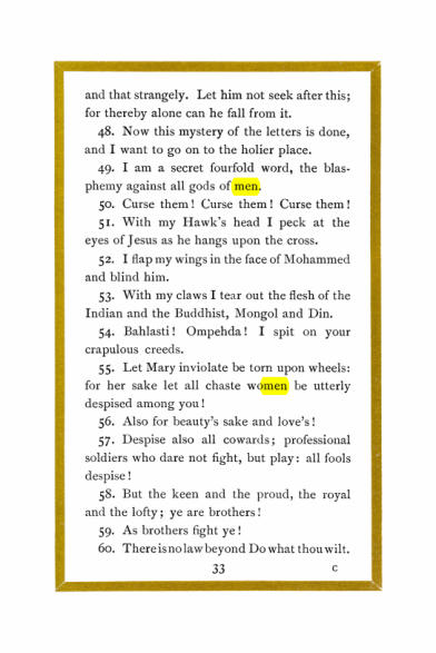Original scan of The Holy Books, PDF page 34