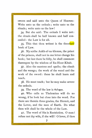 Original scan of The Holy Books, PDF page 8