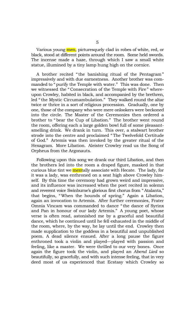 Original scan of The Rites of Eleusis, PDF page 10