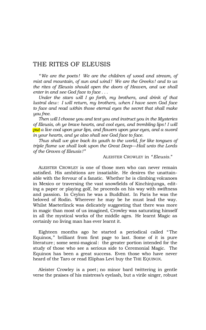 Original scan of The Rites of Eleusis, PDF page 5
