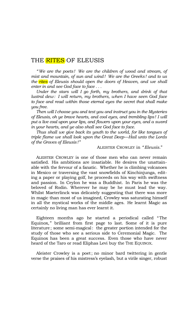 Original scan of The Rites of Eleusis, PDF page 5