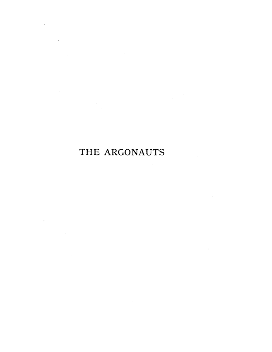 Original scan of The Argonauts, PDF page 3