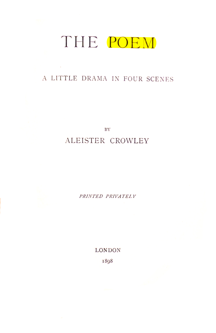 Original scan of The Poem, PDF page 3