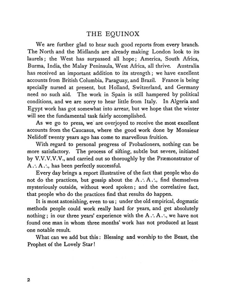 Original scan of The Equinox (Volume I, Number VI), PDF page 10