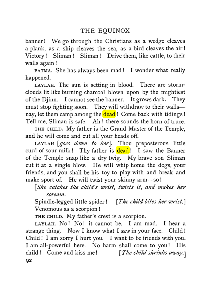 Original scan of The Equinox (Volume I, Number VI), PDF page 100