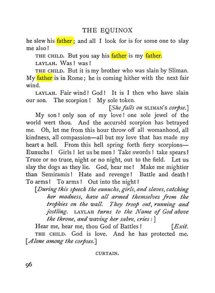 Original scan of The Equinox (Volume I, Number VI), PDF page 104