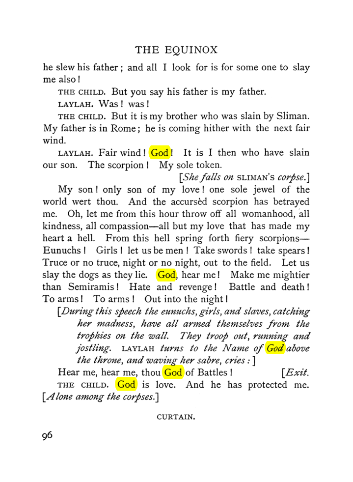 Original scan of The Equinox (Volume I, Number VI), PDF page 104