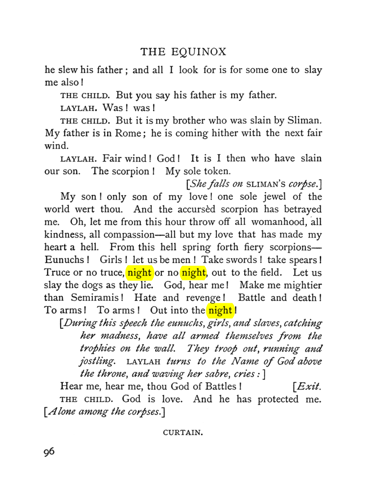 Original scan of The Equinox (Volume I, Number VI), PDF page 104