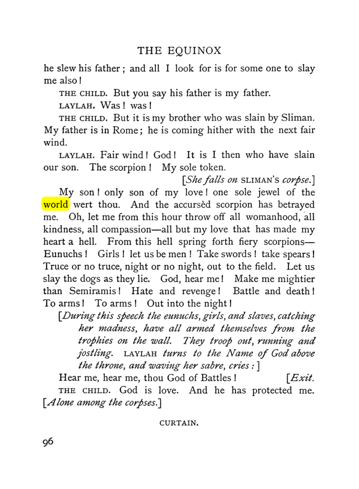 Original scan of The Equinox (Volume I, Number VI), PDF page 104