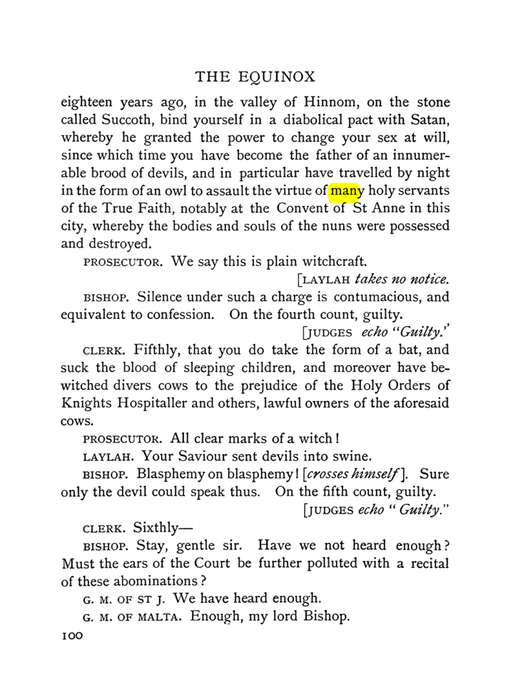 Original scan of The Equinox (Volume I, Number VI), PDF page 108