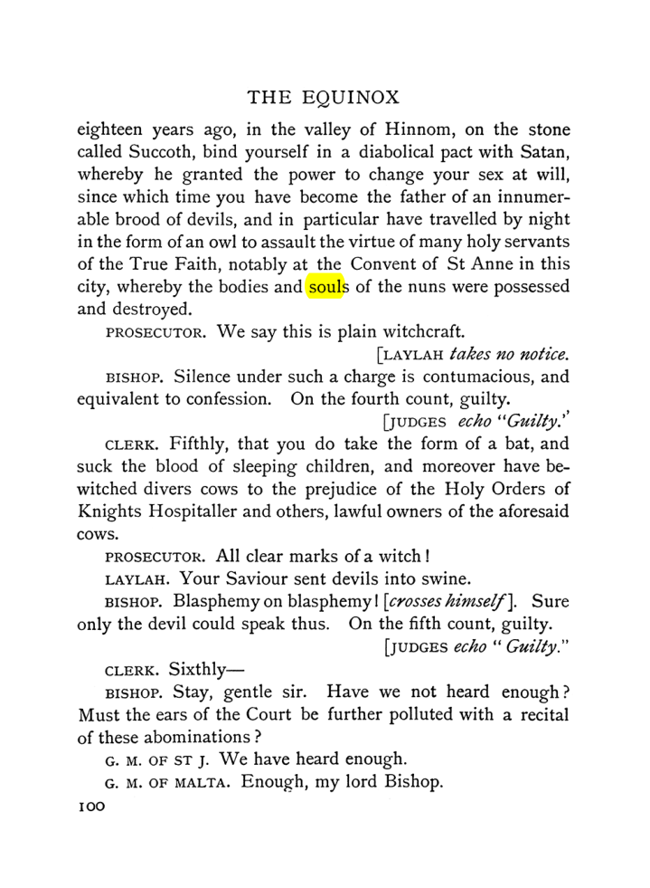 Original scan of The Equinox (Volume I, Number VI), PDF page 108