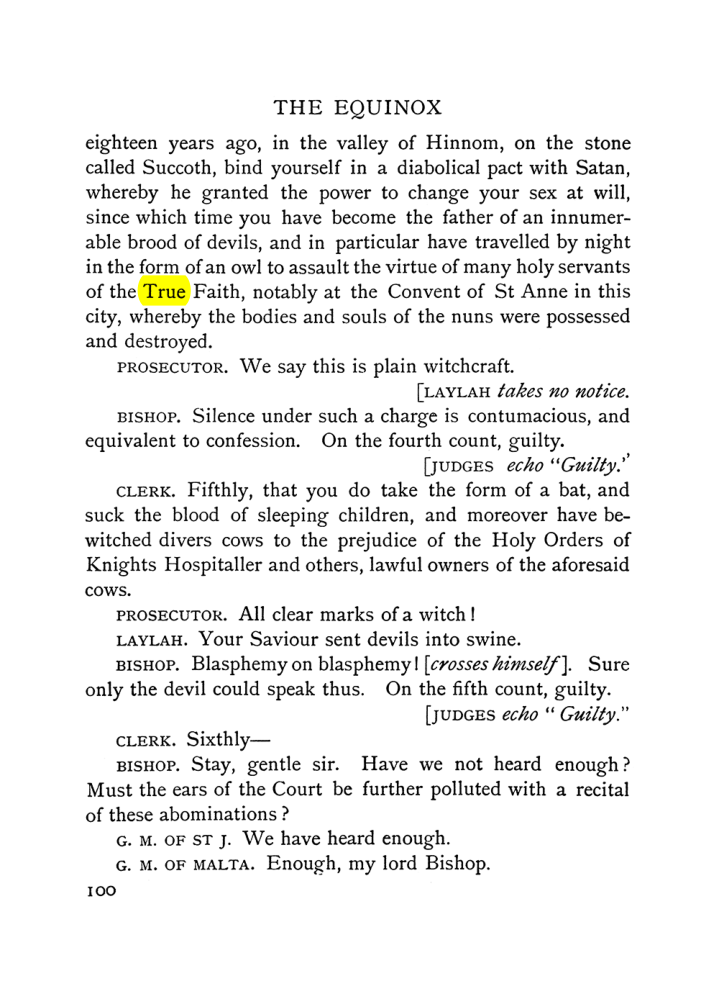 Original scan of The Equinox (Volume I, Number VI), PDF page 108
