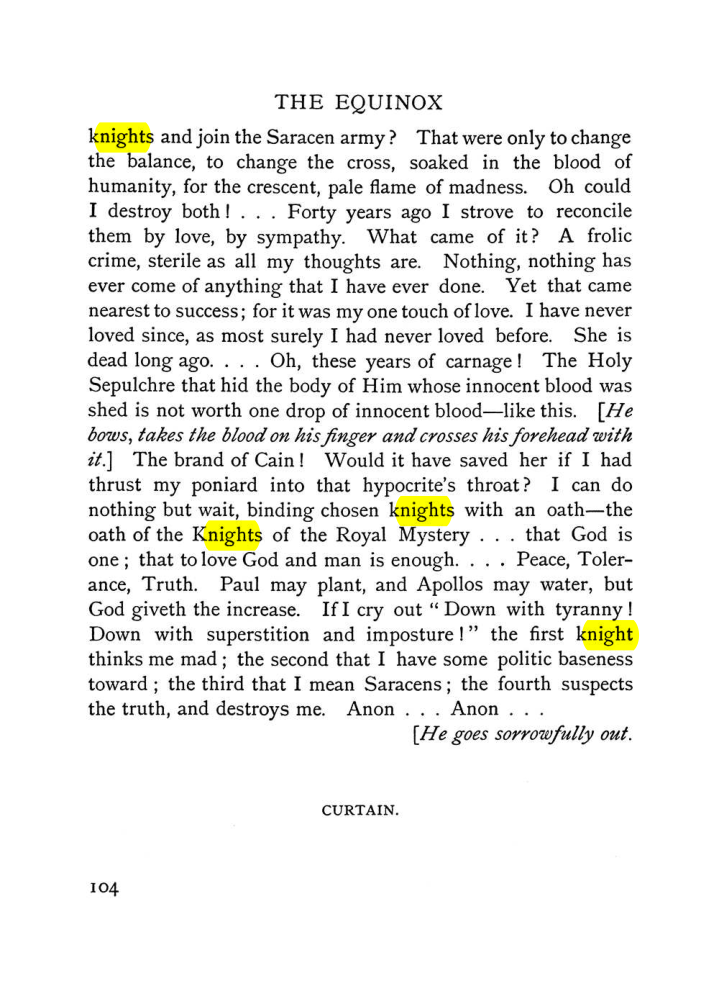 Original scan of The Equinox (Volume I, Number VI), PDF page 112