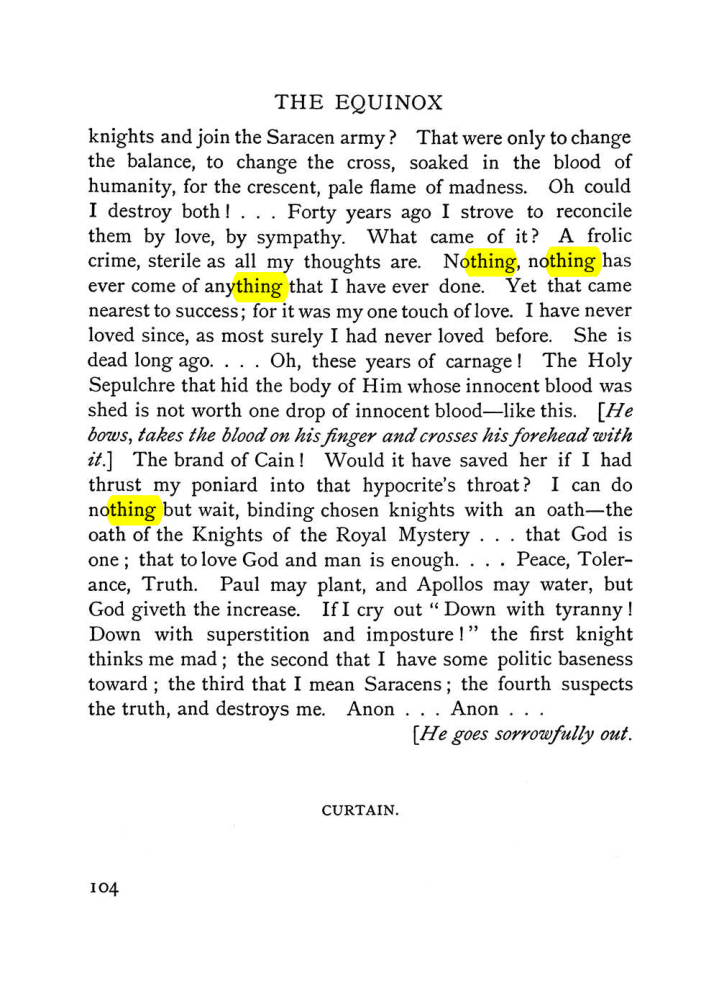 Original scan of The Equinox (Volume I, Number VI), PDF page 112