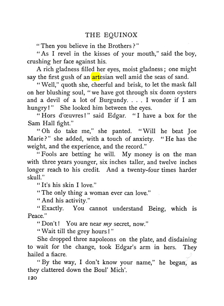Original scan of The Equinox (Volume I, Number VI), PDF page 128