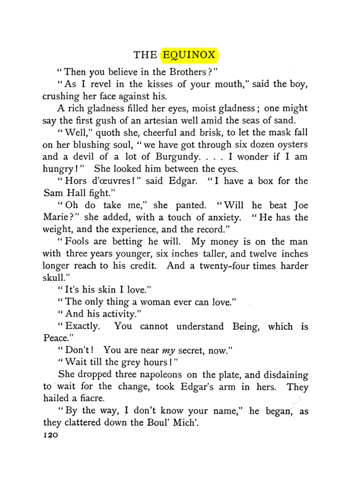 Original scan of The Equinox (Volume I, Number VI), PDF page 128