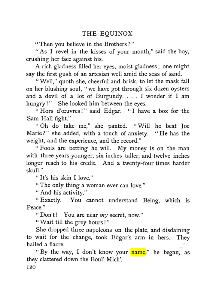 Original scan of The Equinox (Volume I, Number VI), PDF page 128