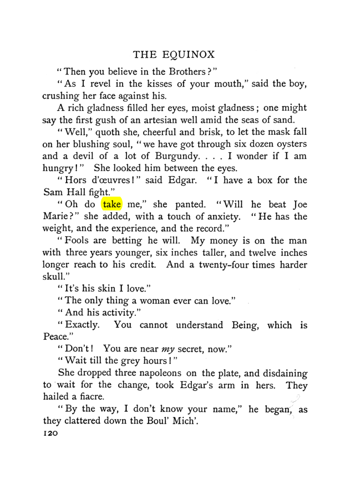 Original scan of The Equinox (Volume I, Number VI), PDF page 128