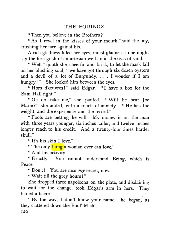 Original scan of The Equinox (Volume I, Number VI), PDF page 128