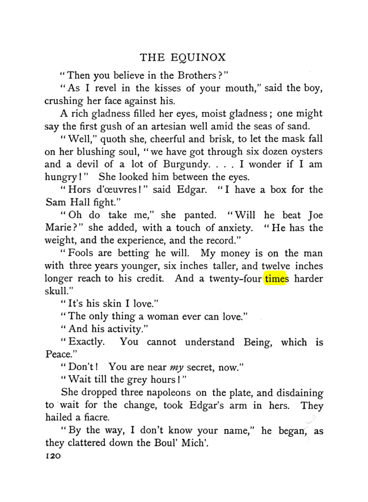 Original scan of The Equinox (Volume I, Number VI), PDF page 128