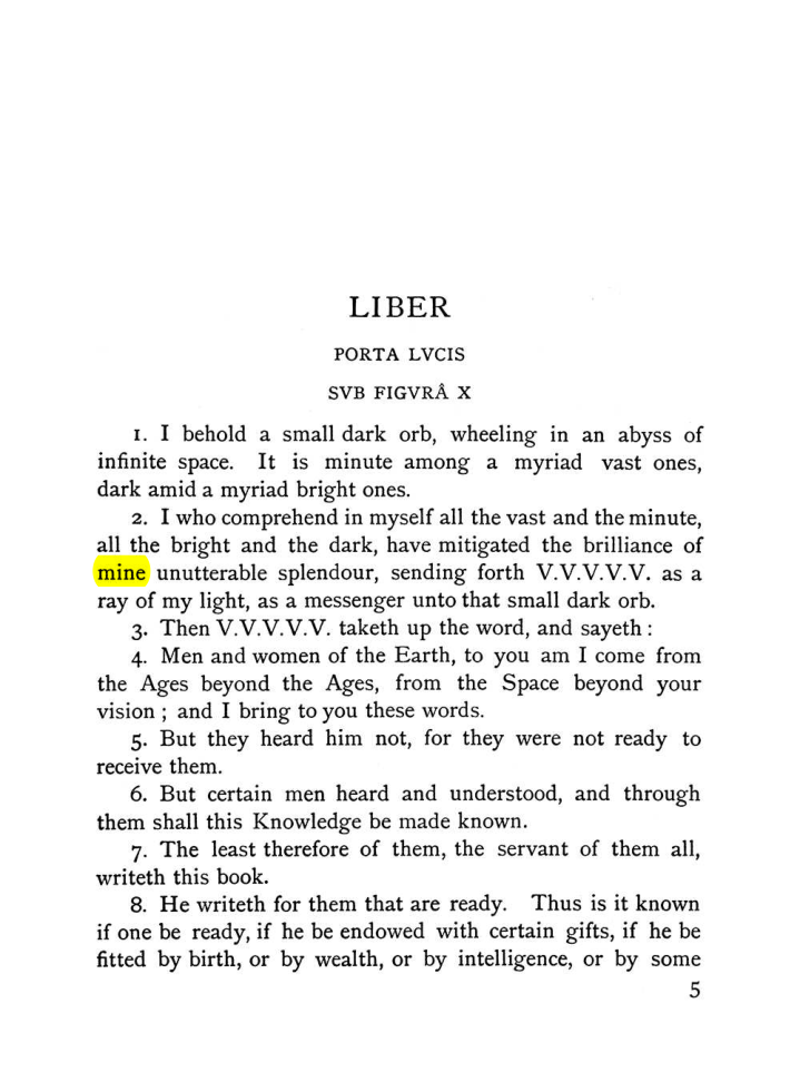 Original scan of The Equinox (Volume I, Number VI), PDF page 13