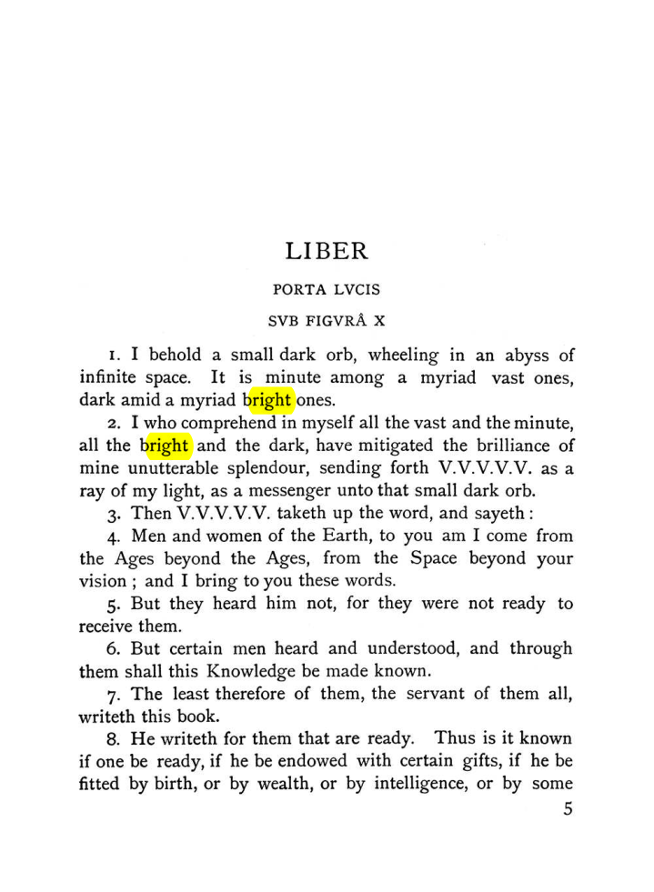 Original scan of The Equinox (Volume I, Number VI), PDF page 13