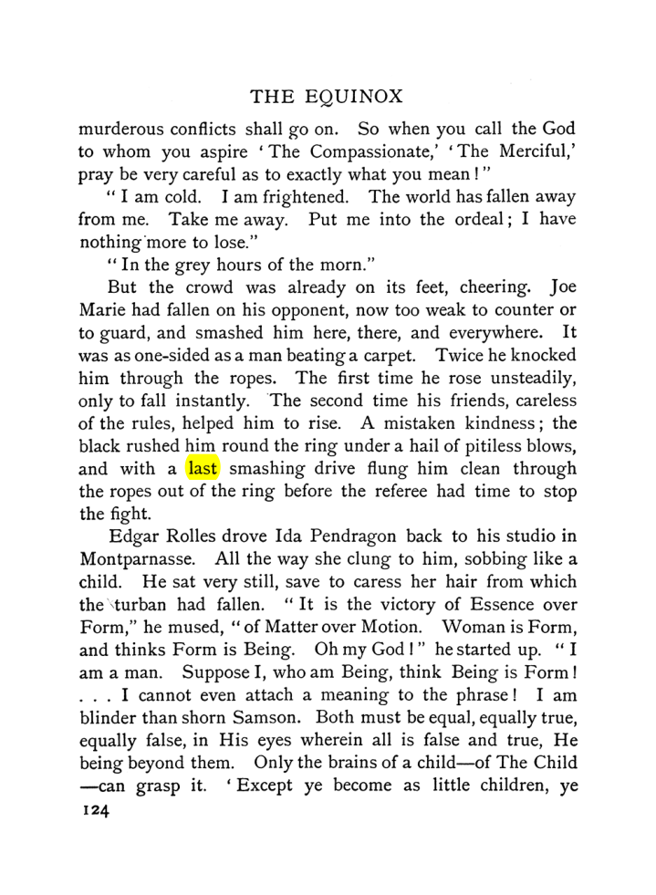 Original scan of The Equinox (Volume I, Number VI), PDF page 132