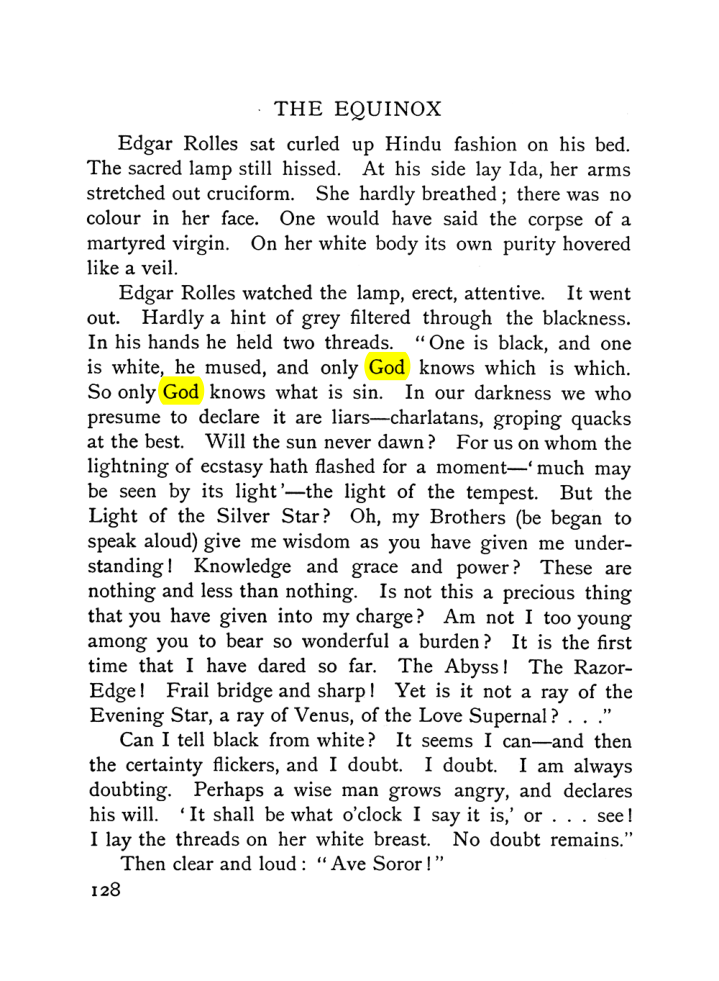 Original scan of The Equinox (Volume I, Number VI), PDF page 136