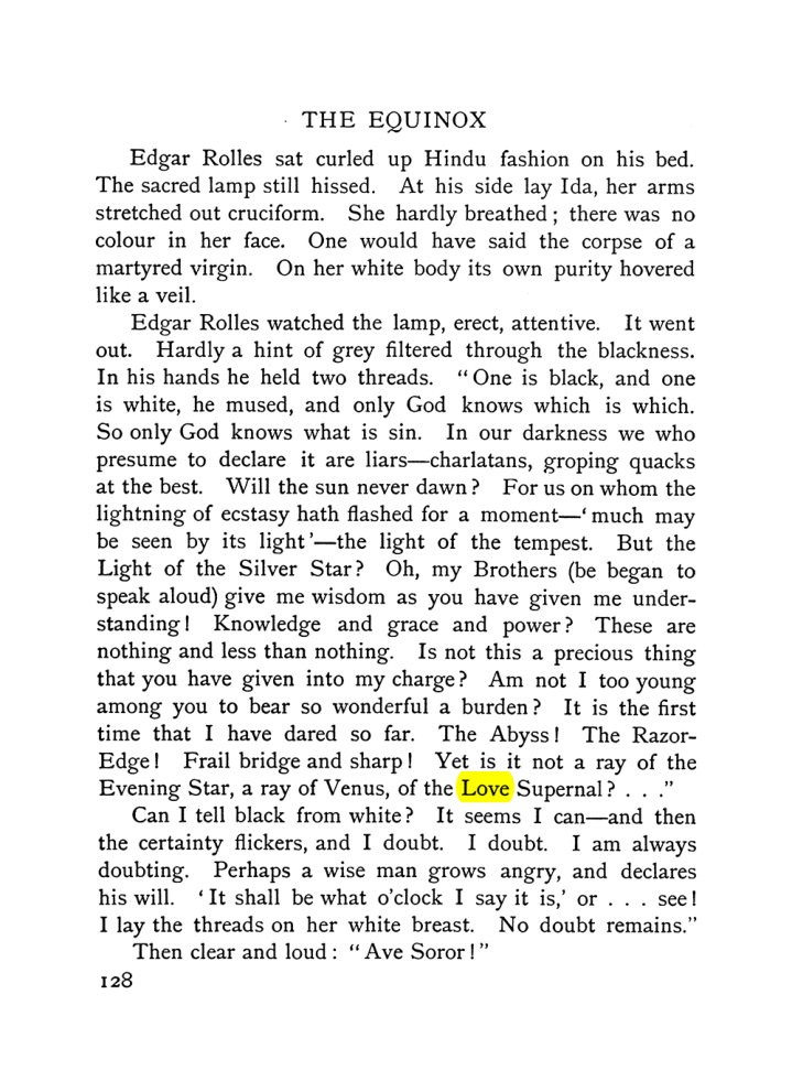 Original scan of The Equinox (Volume I, Number VI), PDF page 136