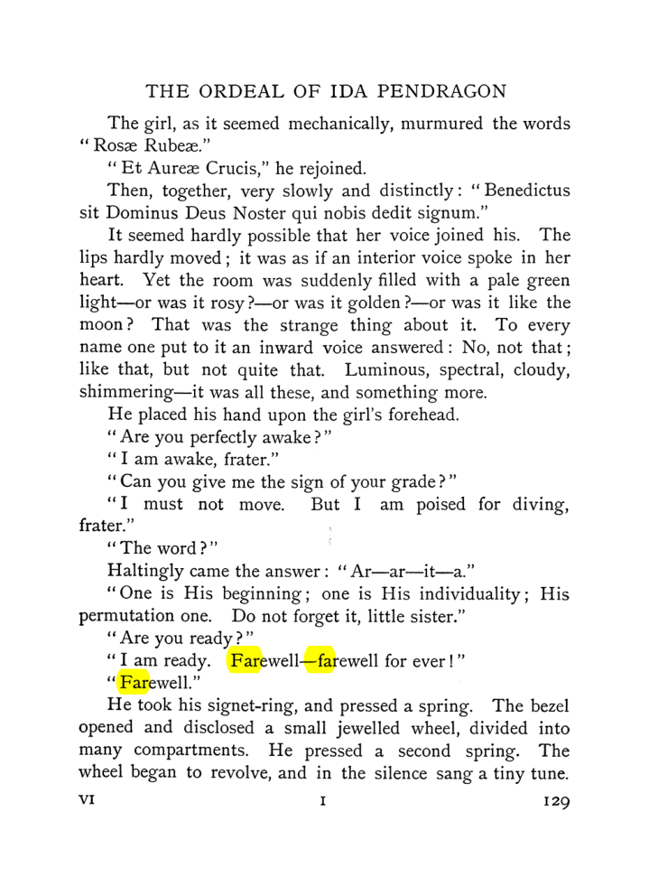 Original scan of The Equinox (Volume I, Number VI), PDF page 137