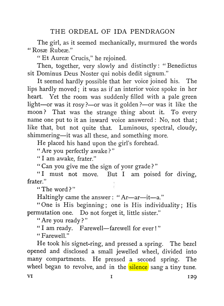 Original scan of The Equinox (Volume I, Number VI), PDF page 137
