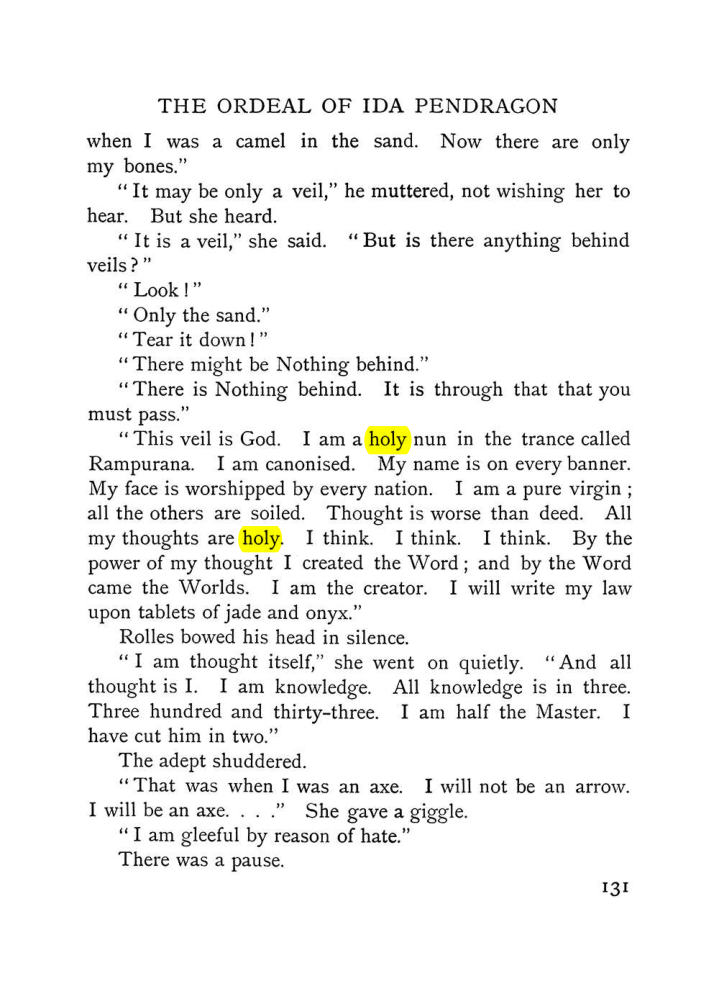 Original scan of The Equinox (Volume I, Number VI), PDF page 139