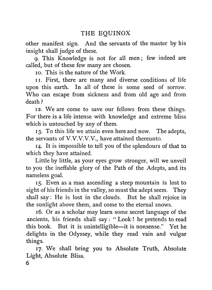 Original scan of The Equinox (Volume I, Number VI), PDF page 14