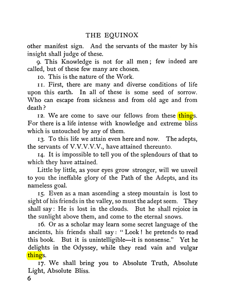 Original scan of The Equinox (Volume I, Number VI), PDF page 14