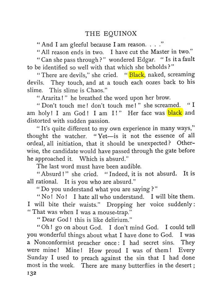 Original scan of The Equinox (Volume I, Number VI), PDF page 140