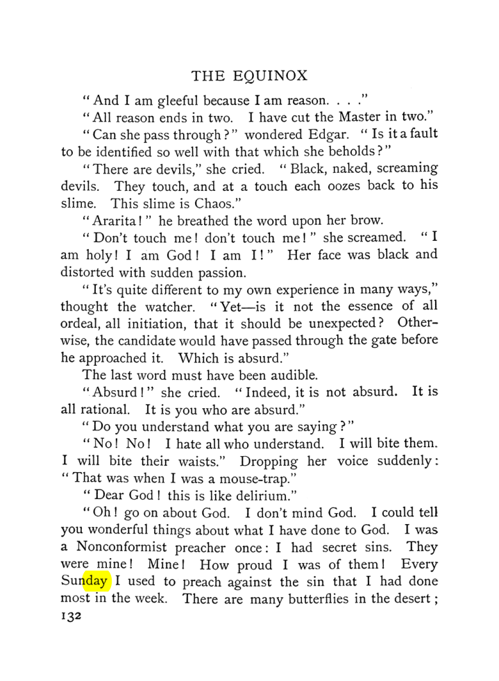 Original scan of The Equinox (Volume I, Number VI), PDF page 140
