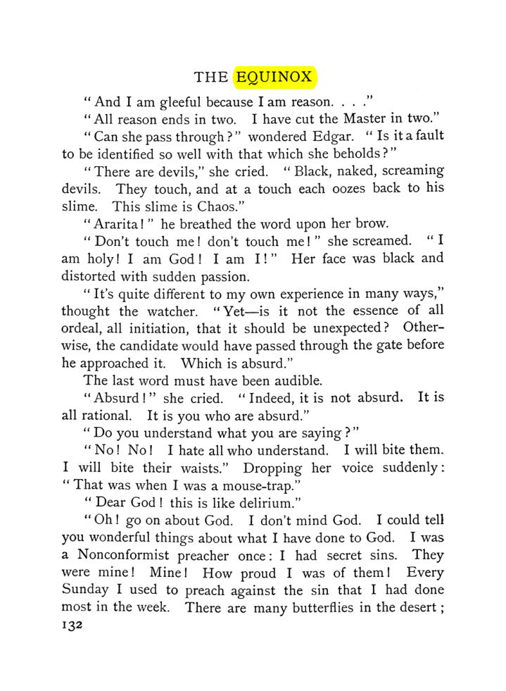 Original scan of The Equinox (Volume I, Number VI), PDF page 140
